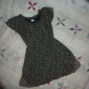 Black Floral Dress